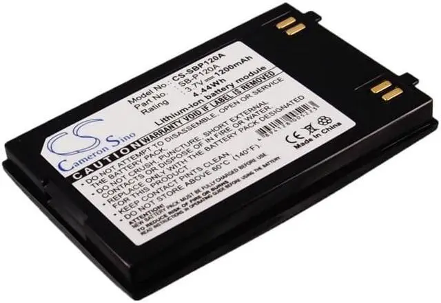 Main image of Battery For SAMSUNG SB-P120A, SB-P120ABC, SB-P120ABK, SB-P120ASL,