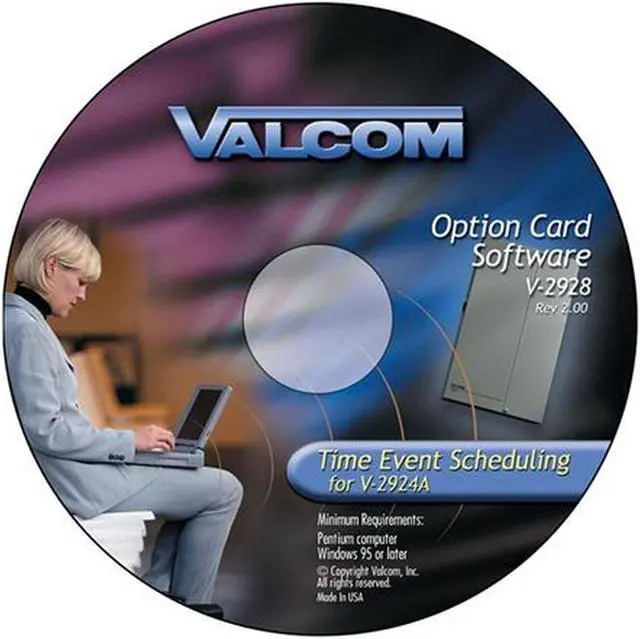 Main image of Valcom V-2928 Option Card with Time Event Scheduler for Use with the V-2924A