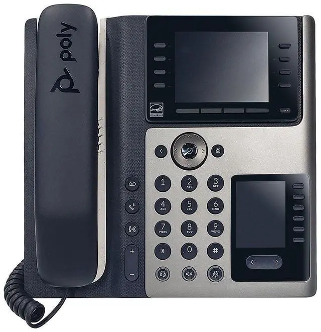 Main image of Poly EDGE E450 IP Phone with Power Supply 2200-87030-001