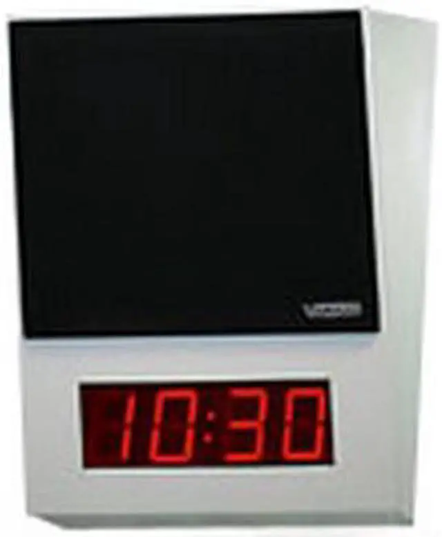 Main image of Valcom VIP-431A-DS IP Surface Mt Spkr w/Digital Clock, Part No# VIP-431A-DS