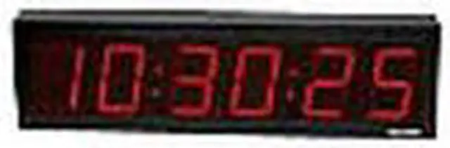 Main image of Valcom VIP-D625A IP PoE 6 Digit, 2.5 inch Digital Clock, Part No# VIP-D625A