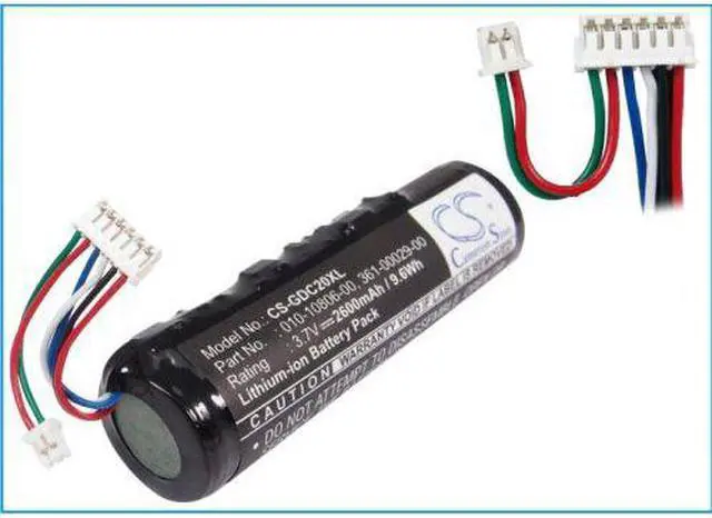 Alt view image 5 of 11 - 2600mAh Battery for Garmin DC20, DC30, DC40, Astro System DC20