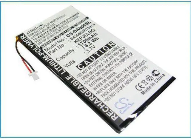 Main image of 1700mAh DVP-HD0003 Battery for Creative Zen Vision:M, Zen Vision M Video