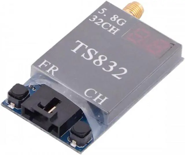Alt view image 4 of 6 - TS832 RP-SMA FPV 5.8G 600mW 32CH A/V Transmitting (TX) Module