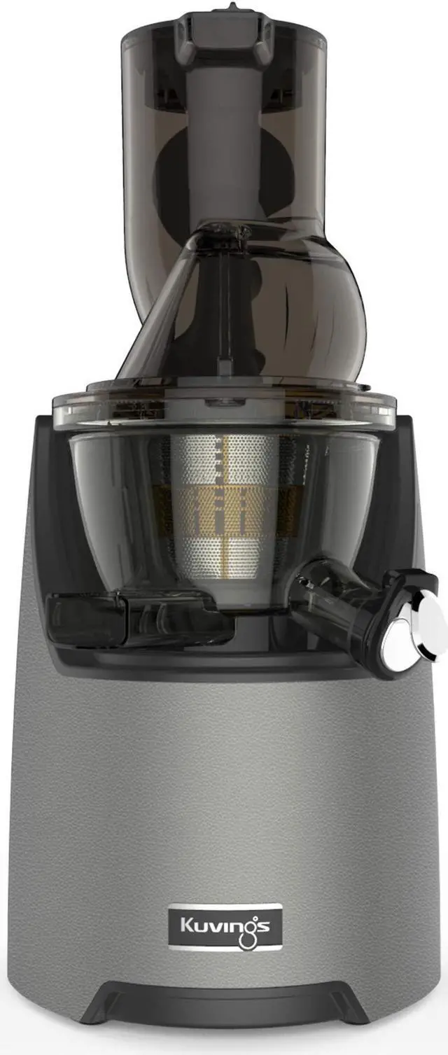 Alt view image 4 of 9 - Kuvings Whole Slow Juicer EVO820GM - Higher Nutrients and Vitamins, BPA-Free Components, Easy to Clean, Ultra Efficient 240W, 50RPMs, Includes Smoothie and Blank Strainer
