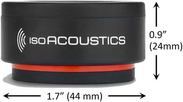 Alt view image 6 of 20 - IsoAcoustics ISO-PUCK MINI Vibration Isolators for Small Studio Monitors and Speakers (8-pack)