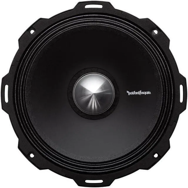 Alt view image 12 of 14 - Rockford Fosgate Punch Pro PPS4-8 4 ohm 8" Midange Single Speaker