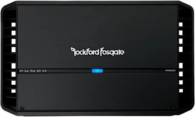 Alt view image 8 of 15 - Rockford Fosgate P500X2 500W 2 Channel Car Amplifier A/B Power Audio Amp