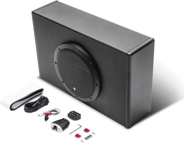 Alt view image 8 of 17 - Rockford Fosgate P300-8P Punch 8" 300W Powered Ported Subwoofer Enclosure System