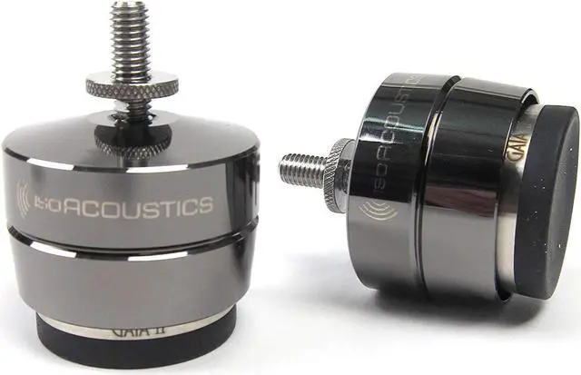 Alt view image 13 of 16 - IsoAcoustics GAIA II Isolation Feet for Floorstanding Speakers and Subwoofers (4-pack)