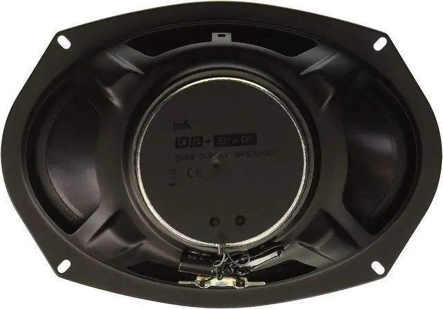 Alt view image 12 of 14 - Polk Audio DB692 6 in.x9 in. Coaxial Speakers with Marine Certification