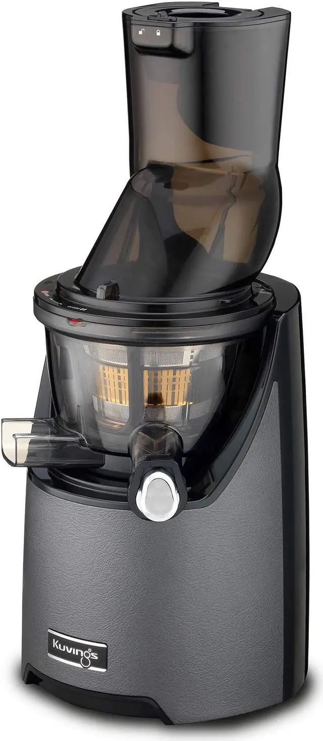 Alt view image 5 of 9 - Kuvings Whole Slow Juicer EVO820GM - Higher Nutrients and Vitamins, BPA-Free Components, Easy to Clean, Ultra Efficient 240W, 50RPMs, Includes Smoothie and Blank Strainer