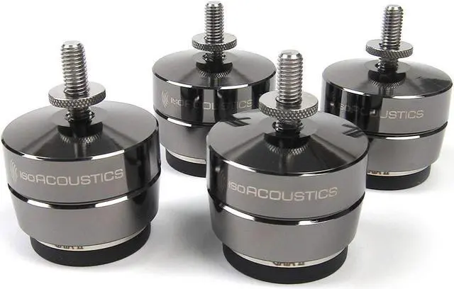 Alt view image 12 of 16 - IsoAcoustics GAIA II Isolation Feet for Floorstanding Speakers and Subwoofers (4-pack)