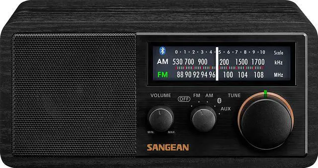 Main image of Sangean SG-118 Retro AM/FM Bluetooth Wooden Cabinet Radio