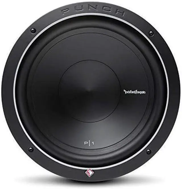 Alt view image 17 of 19 - ROCKFORD FOSGATE Punch P1S2-12 12" 500W 2-Ohm Power Car Audio Subwoofer Sub