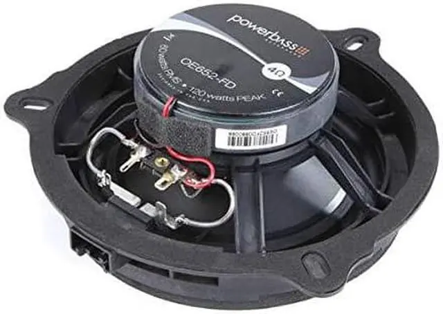 Alt view image 6 of 7 - PowerBass OE652FD Coaxial OEM Replacement Speakers - Ford / Lincoln