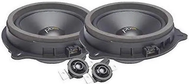 Alt view image 5 of 5 - PowerBass OE65CFD OEM Replacement Component Speaker System - Ford / Lincoln