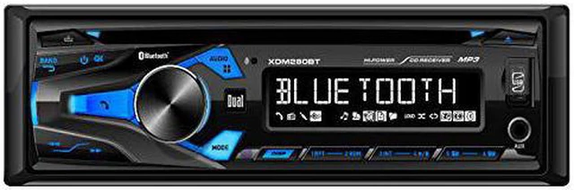 Alt view image 3 of 3 - Jensen CDX3119 10 Character Display Sigle DIN Bluetooth In-Dash AM/FM CD Receiver