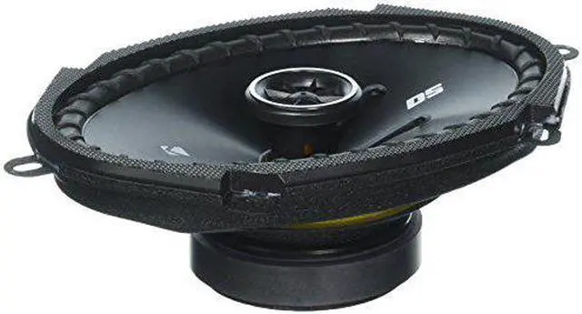 Alt view image 6 of 8 - 2) Kicker 43DSC6804 D-Series 6x8" 200 Watt 2-Way 4-Ohm Car Coaxial Speakers Pair