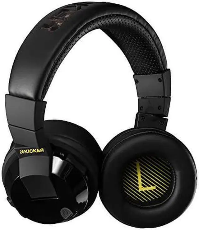 Alt view image 7 of 10 - Kicker 46HP4BTB Tabor 2 Bluetooth Headphones
