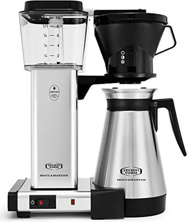 Alt view image 8 of 11 - Technivorm 79112 MoccaMaster KBT Coffee Maker - Polished Silver