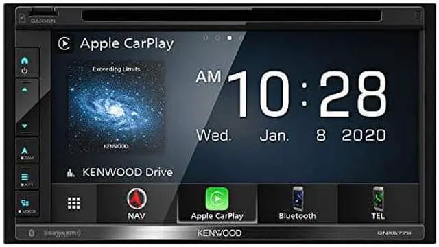 Alt view image 13 of 20 - Kenwood DNX577S 6.8" Garmin Navigation Touchscreen Receiver w/ Apple CarPlay and Android Auto