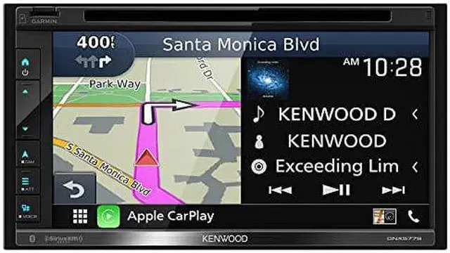 Alt view image 15 of 20 - Kenwood DNX577S 6.8" Garmin Navigation Touchscreen Receiver w/ Apple CarPlay and Android Auto