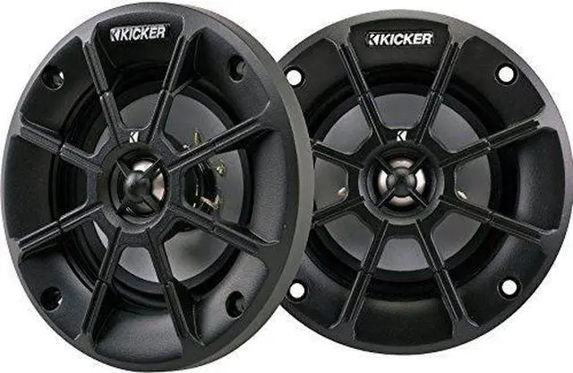 Alt view image 20 of 20 - Kicker 40PS42 4" 2-way Marine Speakers