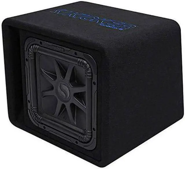 Alt view image 15 of 20 - Kicker 12" 1500W Single Loaded Solo-Baric L7S 2 Ohm Subwoofer Enclosure
