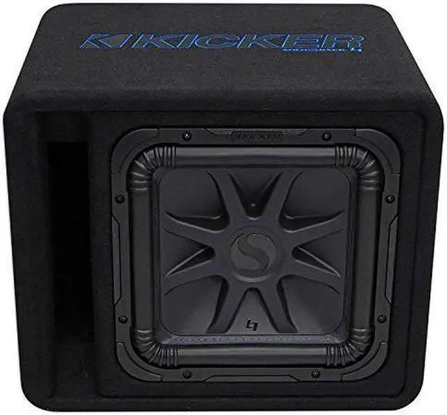Alt view image 16 of 20 - Kicker 12" 1500W Single Loaded Solo-Baric L7S 2 Ohm Subwoofer Enclosure