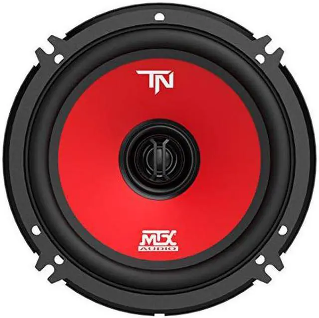 Alt view image 11 of 19 - mtx terminator6 45 watt rms 2 way polypropylene coaxial car speakers, pair