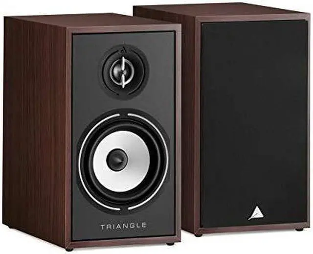 Alt view image 6 of 15 - Triangle HiFi Bookshelf Speakers - Borea BR02, Walnut, Pair #BORE_TEB34_V_V1_C