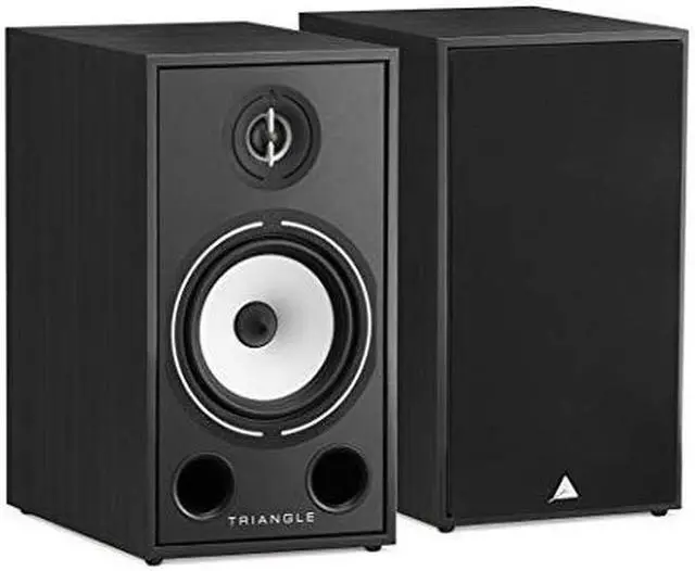 Alt view image 7 of 16 - Triangle Borea BR03 100W 2-Way Bookshelf Speakers, Pair, Black Ash