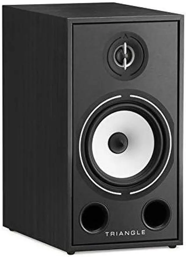 Alt view image 10 of 16 - Triangle Borea BR03 100W 2-Way Bookshelf Speakers, Pair, Black Ash