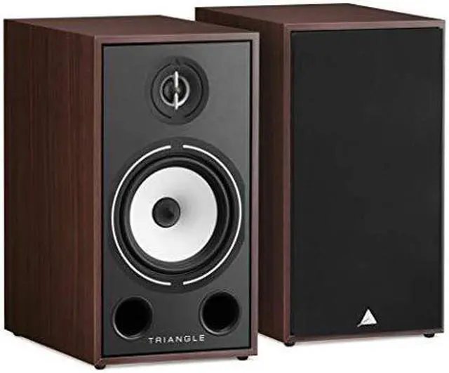 Alt view image 7 of 10 - Triangle Borea BR03 100W 2-Way Bookshelf Speakers, Pair, Walnut
