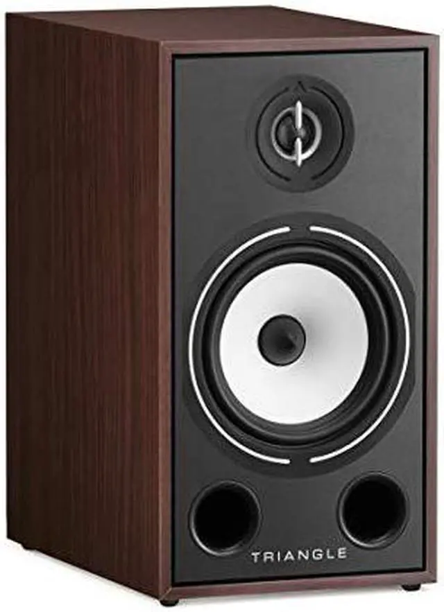 Alt view image 10 of 10 - Triangle Borea BR03 100W 2-Way Bookshelf Speakers, Pair, Walnut