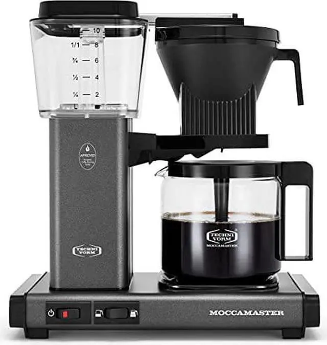 Alt view image 5 of 8 - Technivorm 53949 Moccamaster KBGV Select 10-Cup Coffee Maker - Stone Grey