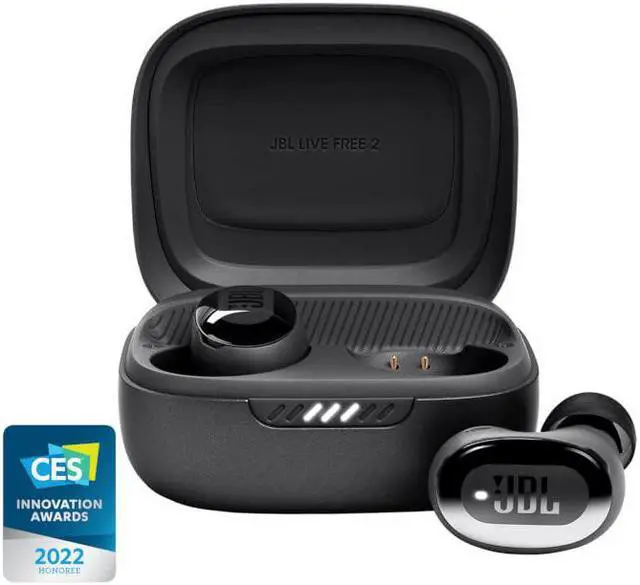Main image of JBL Live Free 2 TWS Noise-Canceling True Wireless In-Ear Headphones (Black)