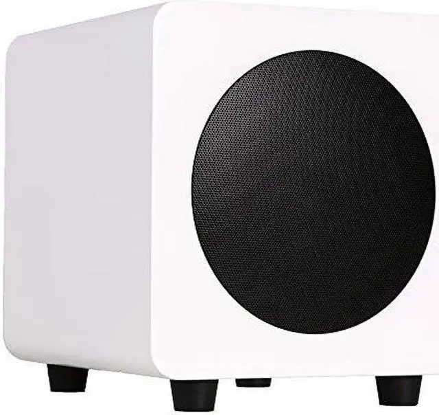 Alt view image 8 of 11 - Kanto SUB6 6-inch Powered Subwoofer, Gloss White
