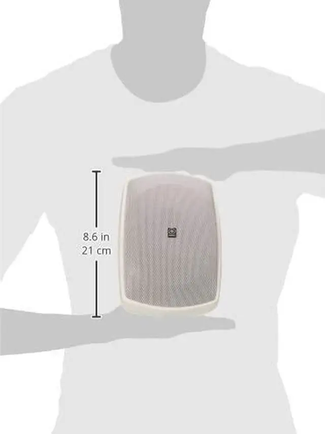 Alt view image 2 of 3 - NS-AW190WH 2-Way Indoor/Outdoor Speakers (Pair, White)