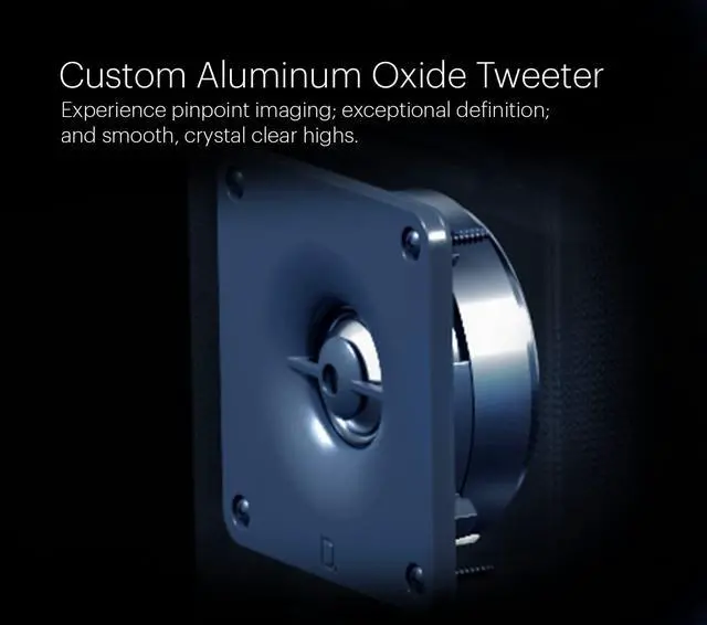 Alt view image 4 of 7 - Definitive Technology Dymension DM60 Mid-Size Tower Speaker, Adjustable Bipolar Arrays, 4 BDSS Mid/Bass Woofers & Tweeter, 3XR Architecture with 8" Dual Radiators, Dolby Atmos/DTS:X Ready, Black