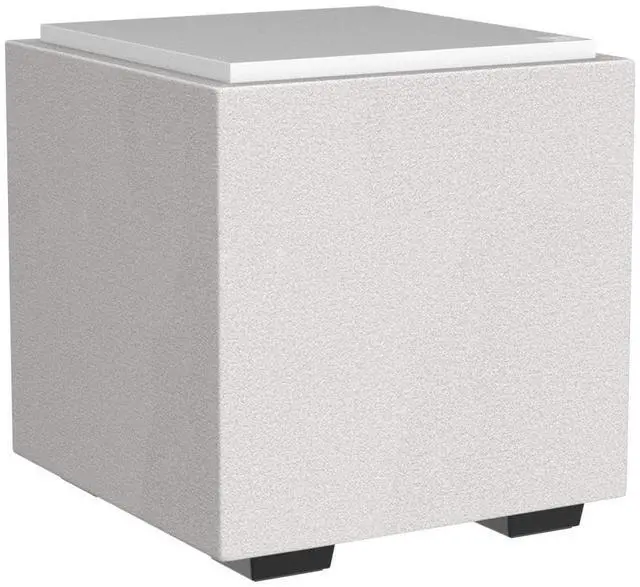 Alt view image 4 of 5 - Definitive Technology Descend DN8 8" Subwoofer - Digitally Optimized for Movies & Music, New 3XR Architecture, 500W Peak Class D Amplifier & (2) Pressure-Coupled 8" Bass Radiators, White