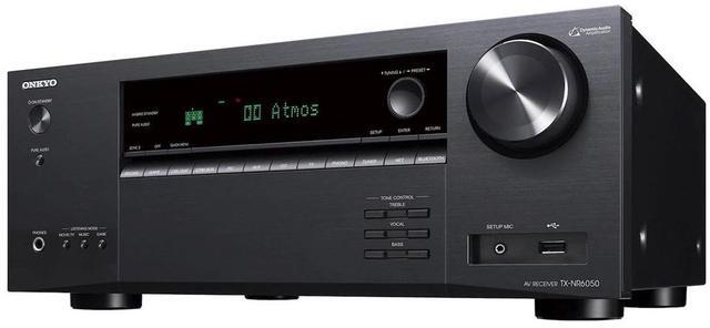 Alt view image 3 of 6 - Onkyo TX-NR6050 7.2-Channel Network Home Theater Smart AV Receiver 8K/60, 4K/120Hz