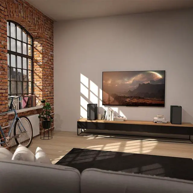 Alt view image 2 of 7 - Klipsch The Sevens Heritage Inspired (Pair) Powered Speakers - Black