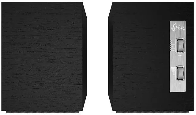 Alt view image 7 of 7 - Klipsch The Sevens Heritage Inspired (Pair) Powered Speakers - Black
