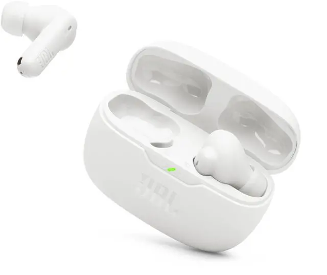 Main image of JBL Vibe Beam 2 - True Wireless Noise Cancelling Earbuds Pure Bass Sound & Smart Ambient Technology, 4mics for Crisp, Clear Calls, up to 40Hrs of Playback, IP54 Dust & Water Resistant (White)
