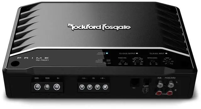 Alt view image 19 of 20 - Rockford Fosgate R2-750X1 Prime 750W RCA Full Range Class D Mono Amplifier