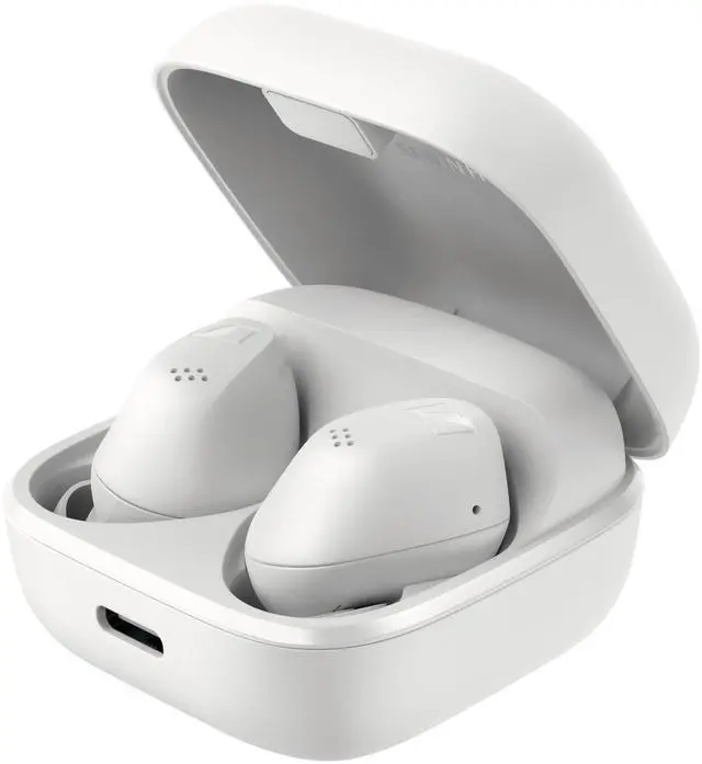 Main image of Sennheiser ACCENTUM True Wireless Earbuds - Crystal-Clear Sound with Hybrid ANC, Ergonomic Design, 28-Hour Battery Life, Touch Interface and Dual Mic Call Quality - White