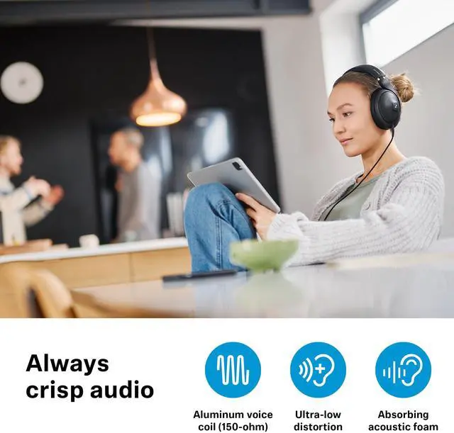Alt view image 4 of 6 - Sennheiser HD 620S Closed-Back Headphones - Premium Audiophile Stereo Sound with Speaker-Like Spatial Imaging and Optimized Surround for Immersive Listening - Wired, Black