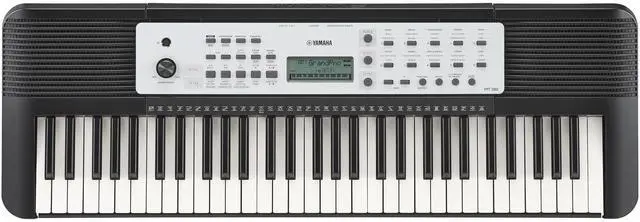 Main image of 61-Key Portable Keyboard for Beginners with Built-In Songs, Quiz Mode, Music Rest, with Power Adapter YPT280